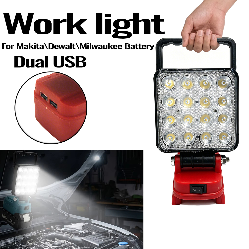 Outdoor Lighting Milwaukee - Przenośna lampa LED do akumulatorów litowych