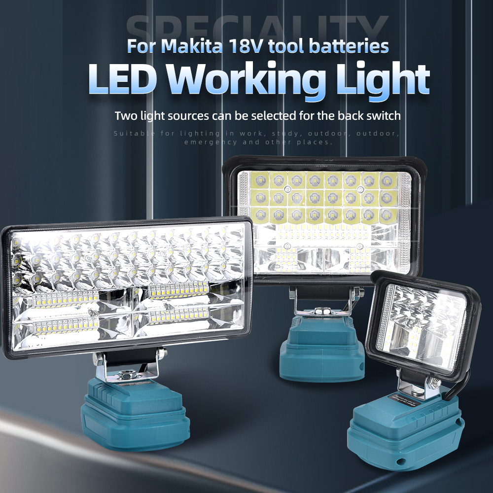 Outdoor Lighting Milwaukee - Lampa robocza LED 18V do Makita,