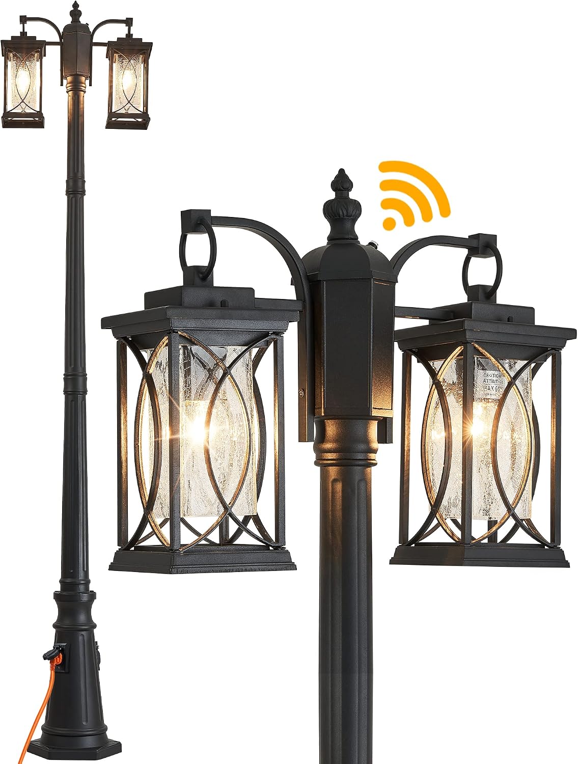 Outdoor Lighting No Outlet - Zewnętrzna lampa uliczna z czujnikiem zmierzchu
