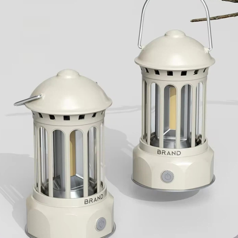 Outdoor Lighting Battery - Uniwersalna Retro Lampa Kempingowa Przenośna COB