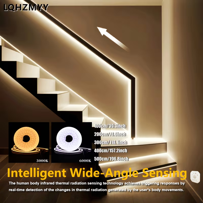 Outdoor Lighting Options - Taśma LED z czujnikiem ruchu, 1-5m,