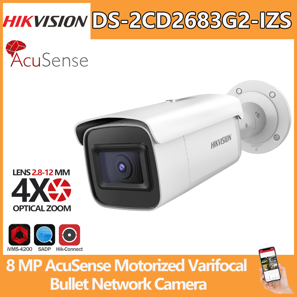 Outdoor Lighting No Electricity - Kamera IP Hikvision DS-2CD2683G2-IZS 8MP 4K