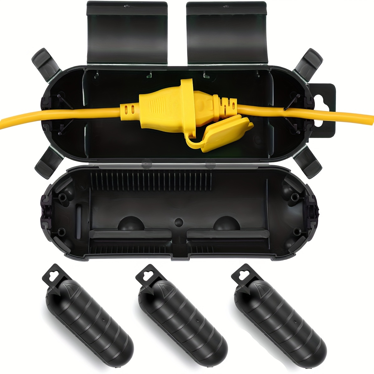 Outdoor Lighting Extension Cord - Osłony zabezpieczające przedłużacze do użytku zewnętrznego,