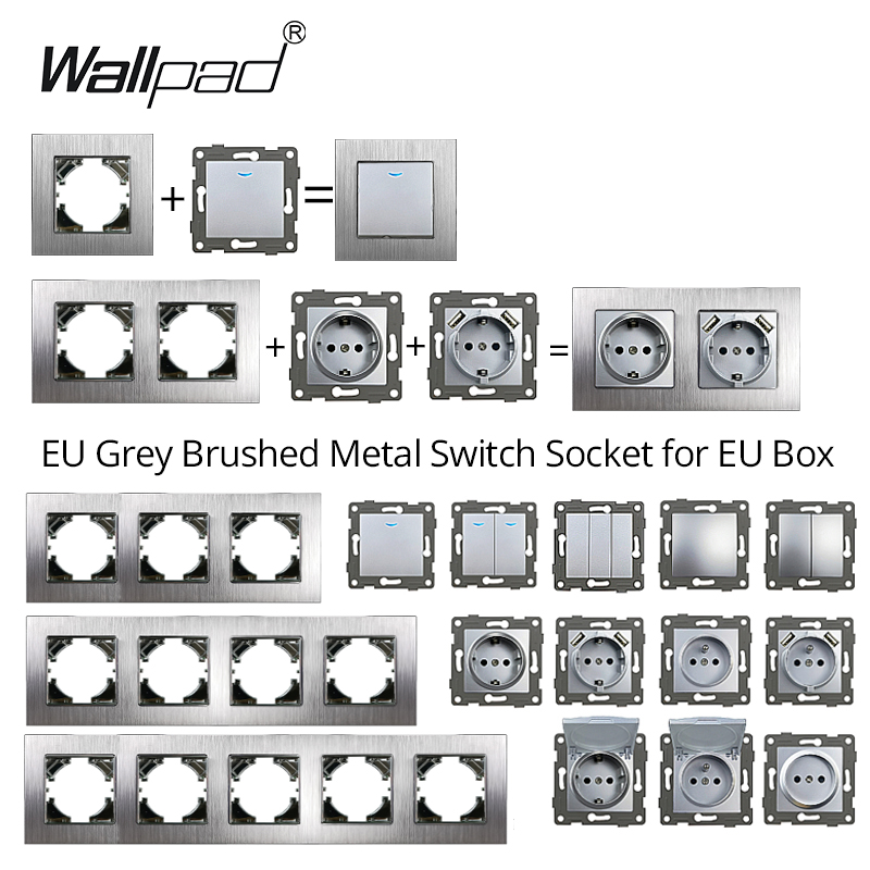 Post Cap Light - Wallpad EU 1 2 przełącznik schodowy