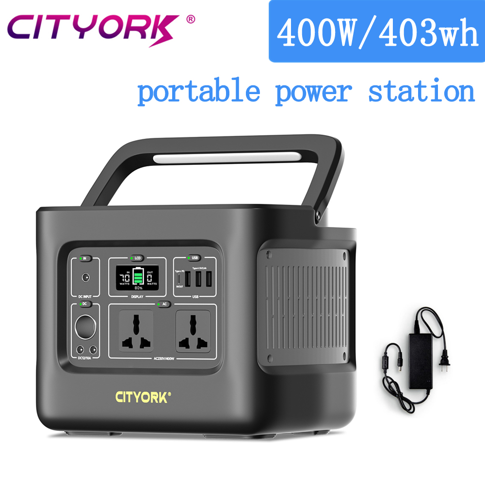 Outdoor Lighting No Outlet - Przenośna elektrownia 400W Przenośna elektrownia Gniazda