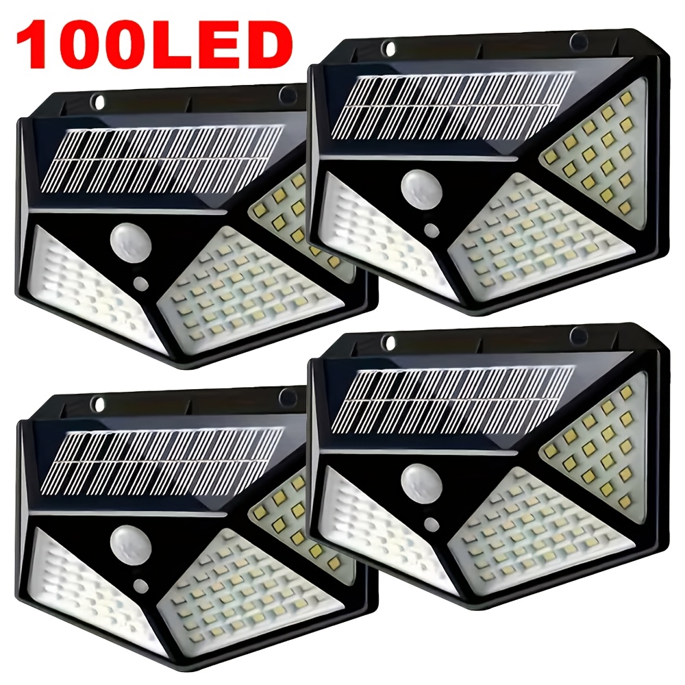 Outdoor Lighting For Garden - 100 LED Zewnętrzna Solarna Lampa Ogrodowa