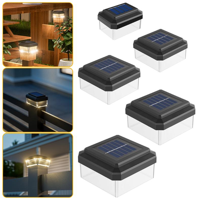 Post Cap Light - Solarna lampa LED na słupki ogrodzeniowe,