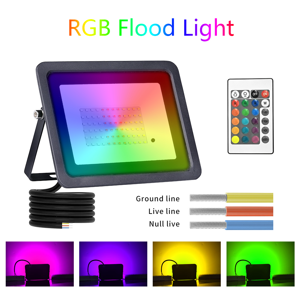 Outdoor Lighting Zigbee - Reflektor Led RGB 20W 30W 50W