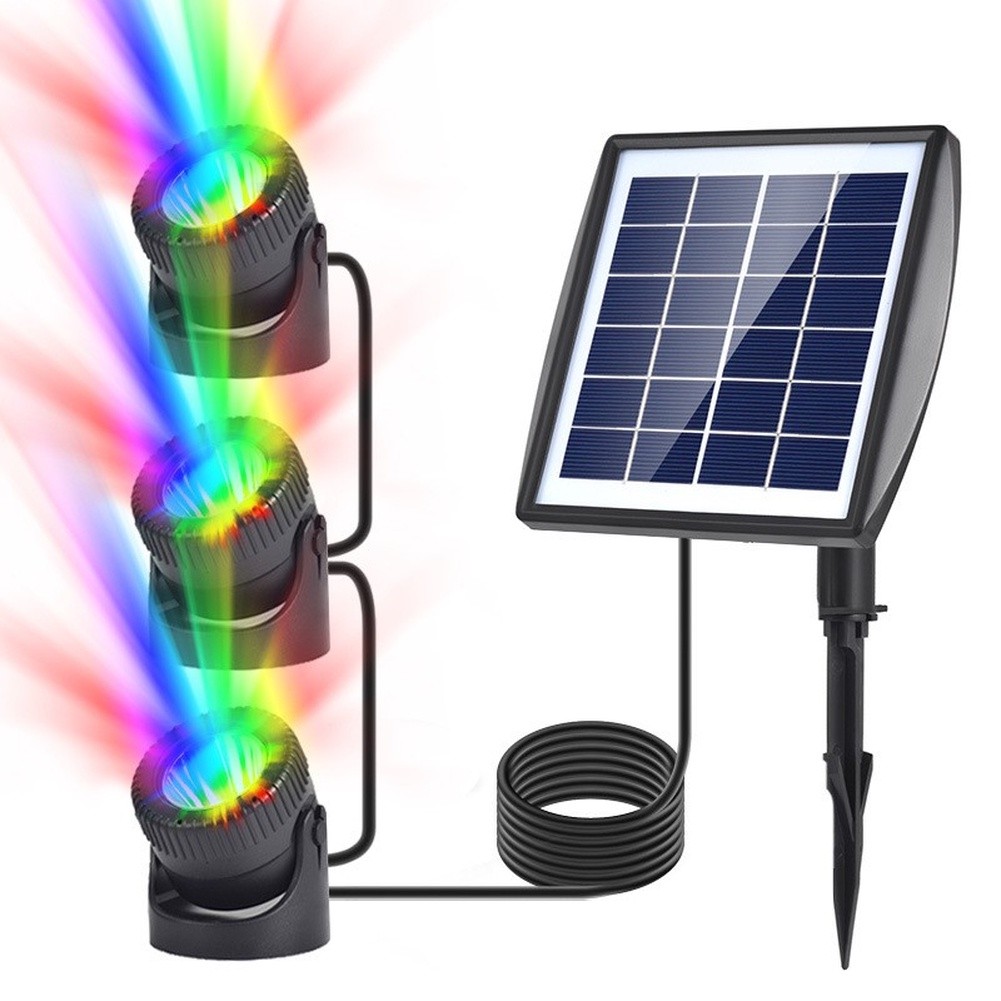 Wodoszczelne lampy solarne RGB – Outdoor Lighting Options recenzja i cena