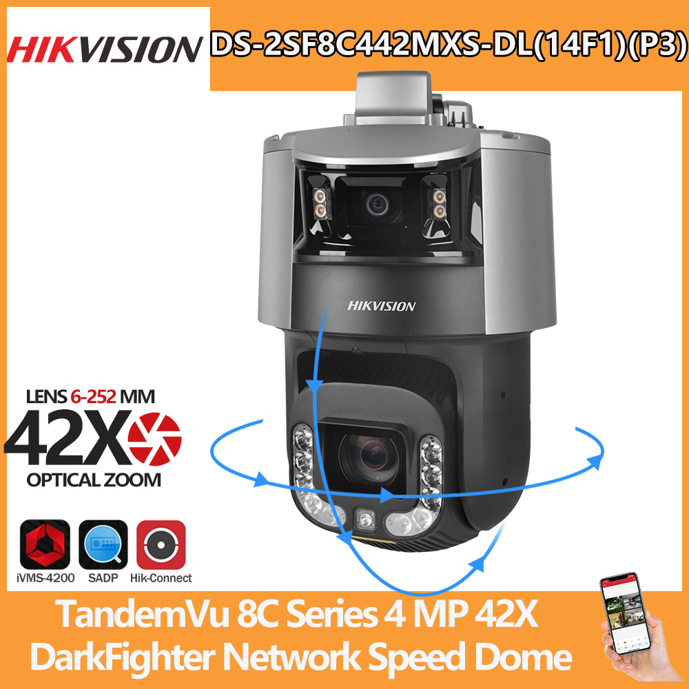 Kamera PTZ Hikvision DS-2SF8C4 – Outdoor Lighting No Electricity recenzja i cena