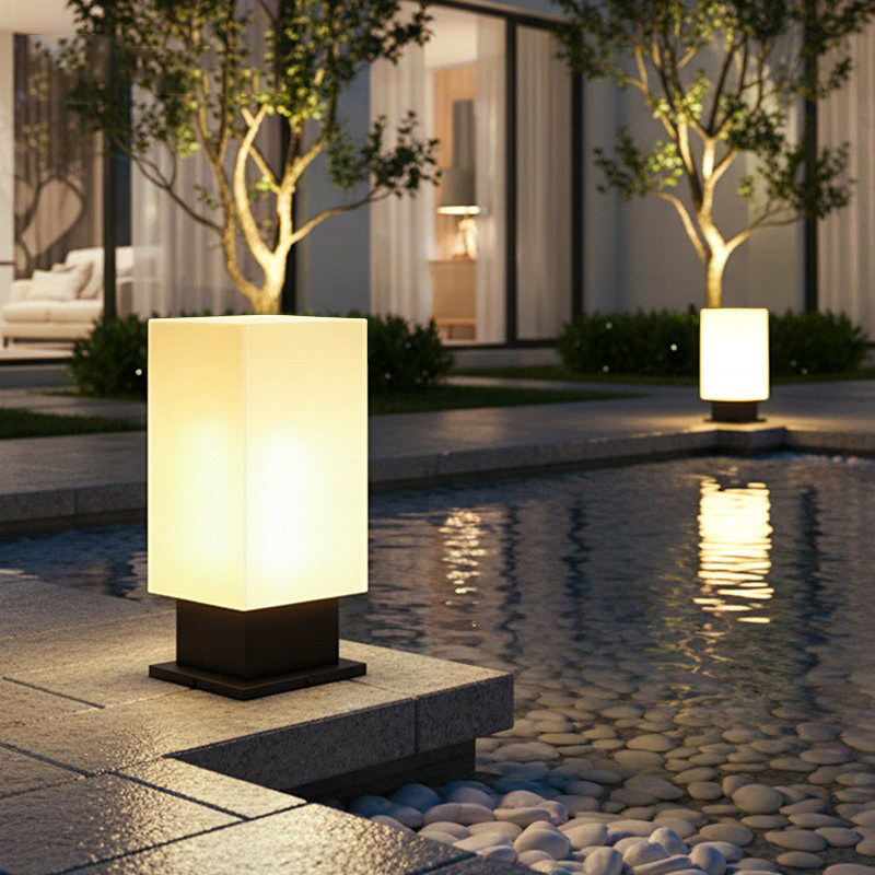 Świecąca lampa podłogowa, sola – Outdoor Lighting For Garden recenzja i cena
