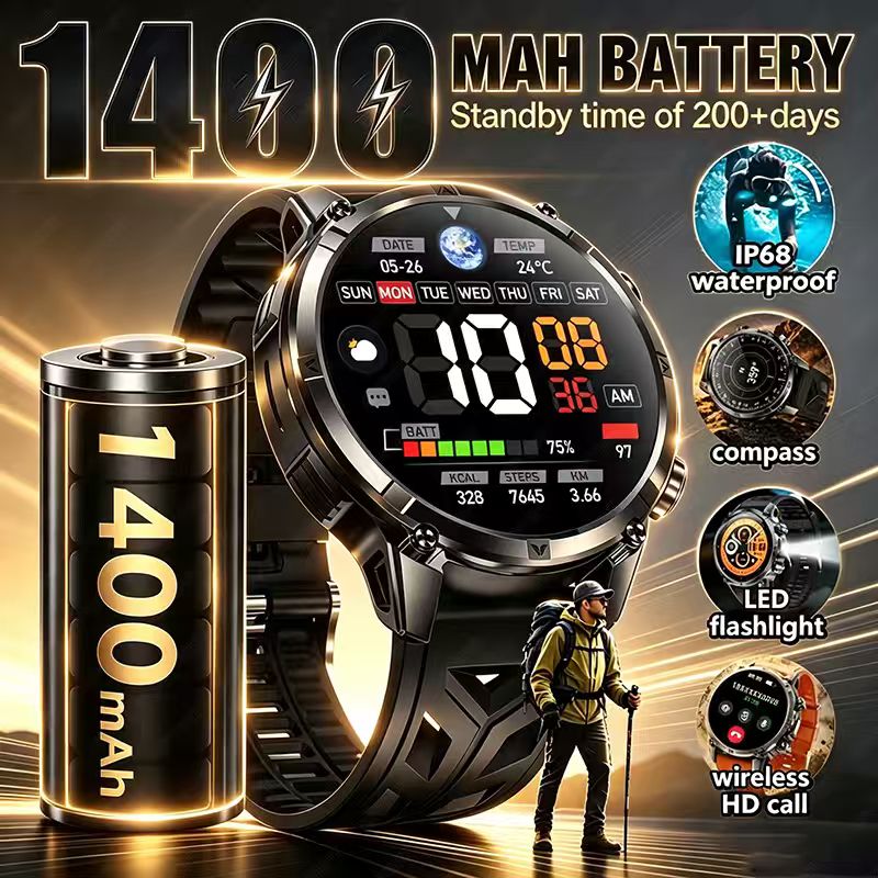 Nowy wojskowy smartwatch do wy – Outdoor Lighting Ip Rating recenzja i cena