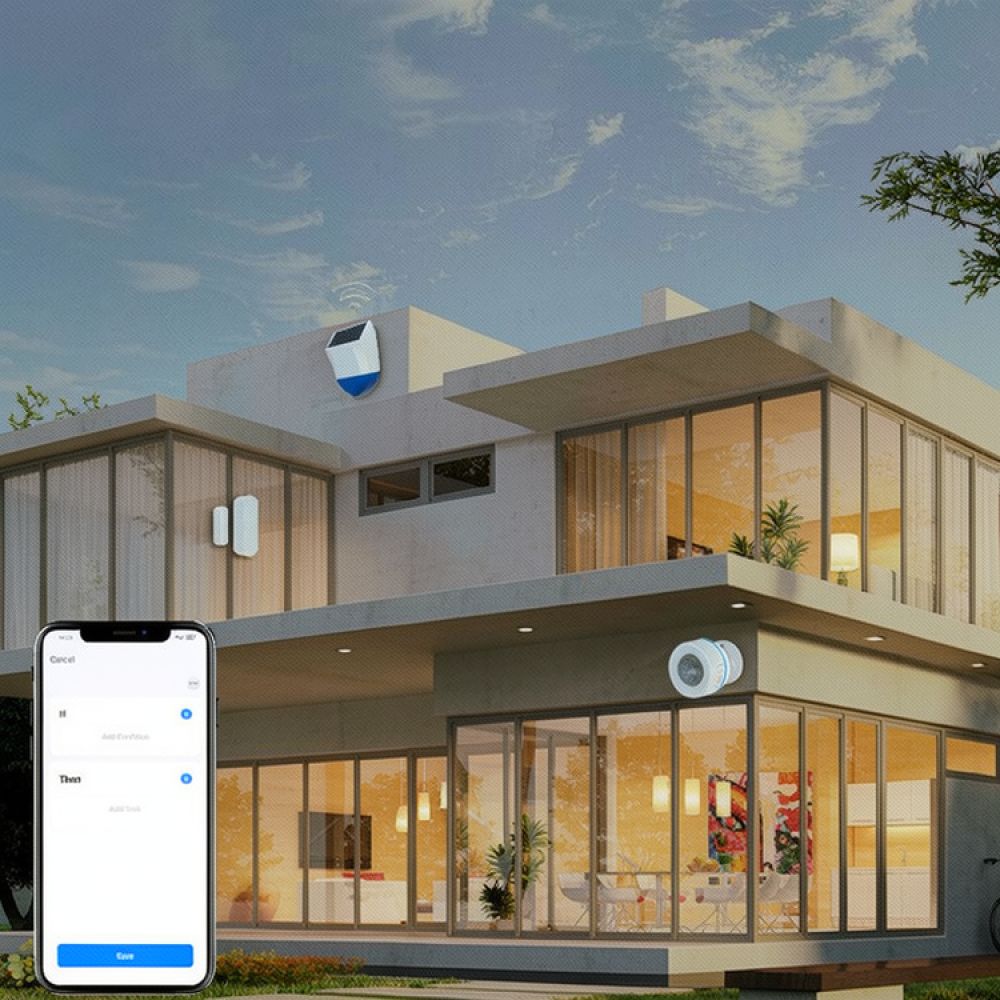 Bezprzewodowy alarm solarny z  – Outdoor Lighting Zigbee recenzja i cena