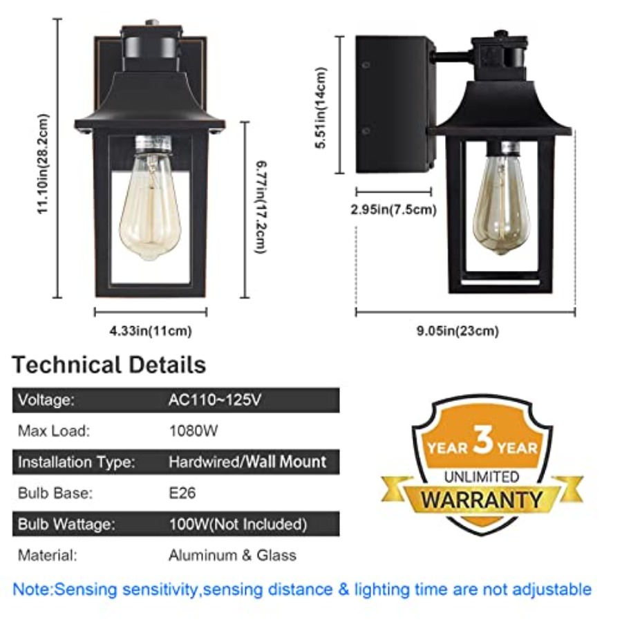 Lampa na werandę z gniazdem GF – Outdoor Lighting No Outlet recenzja i cena