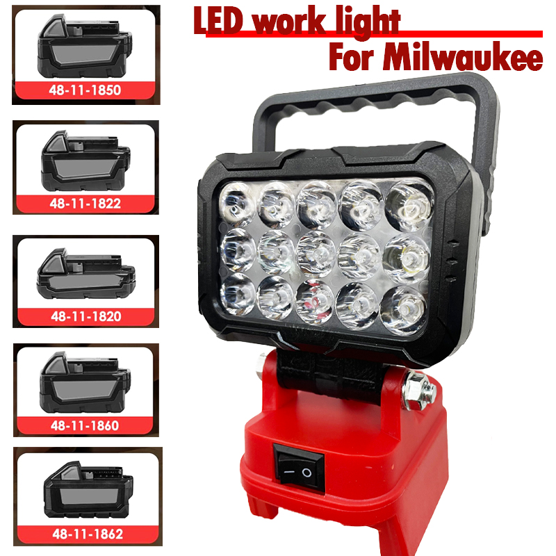 Lampa LED do akumulatora Milwa – Outdoor Lighting Milwaukee recenzja i cena