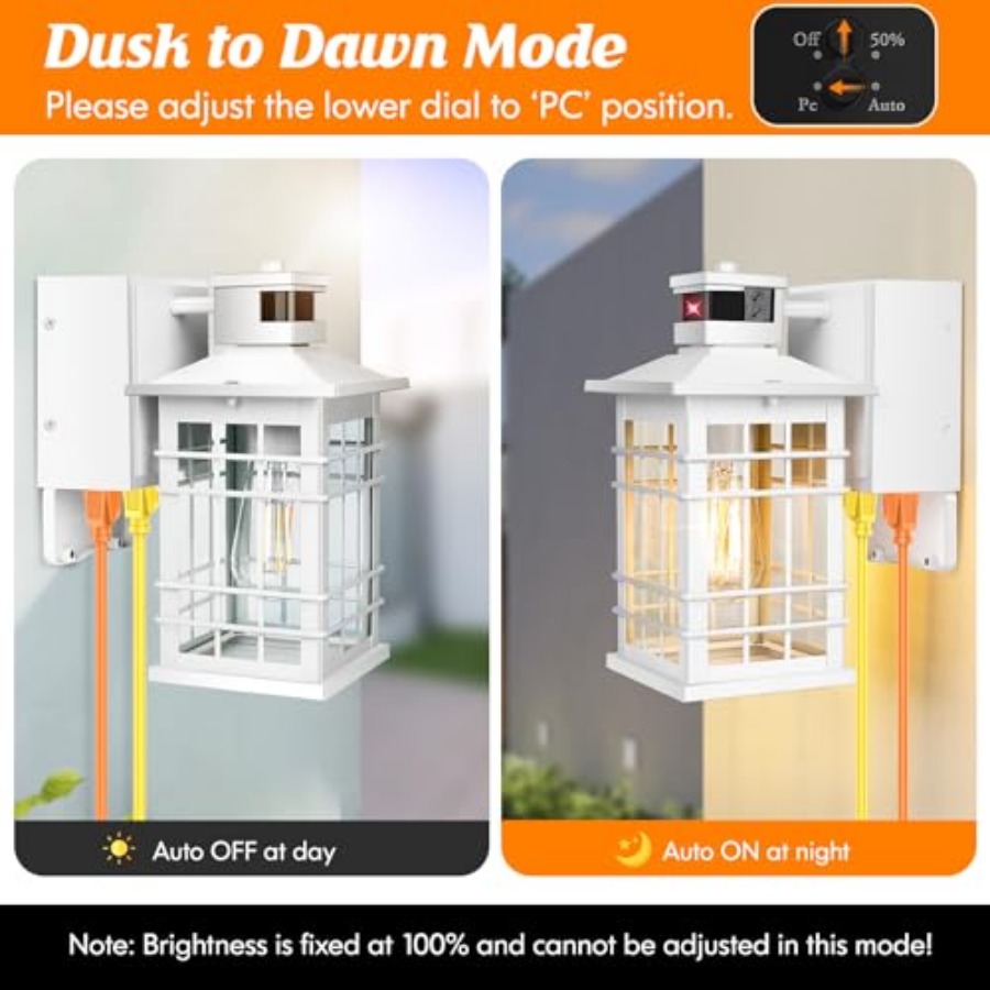Lampa na werandę z wbudowanymi – Outdoor Lighting No Outlet recenzja i cena