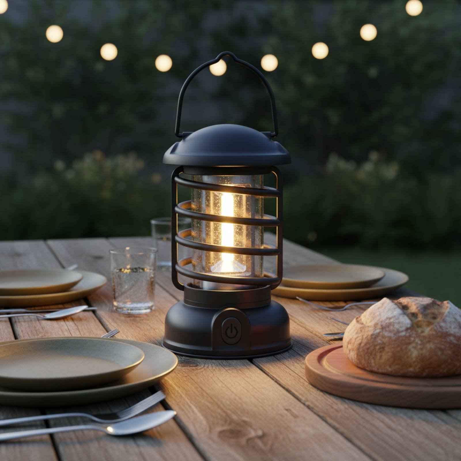 Retro Lampa Kempingowa z Dwoma – Outdoor Lighting Battery recenzja i cena