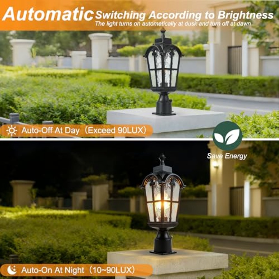 Zewnętrzne lampy słupkowe z cz – Outdoor Lighting Battery recenzja i cena