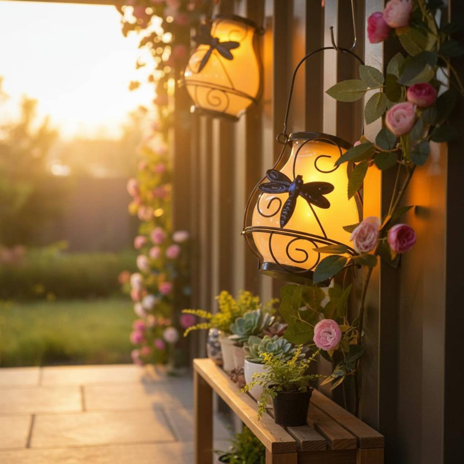 Solarna latarenka w kształcie  – Outdoor Lighting Battery recenzja i cena