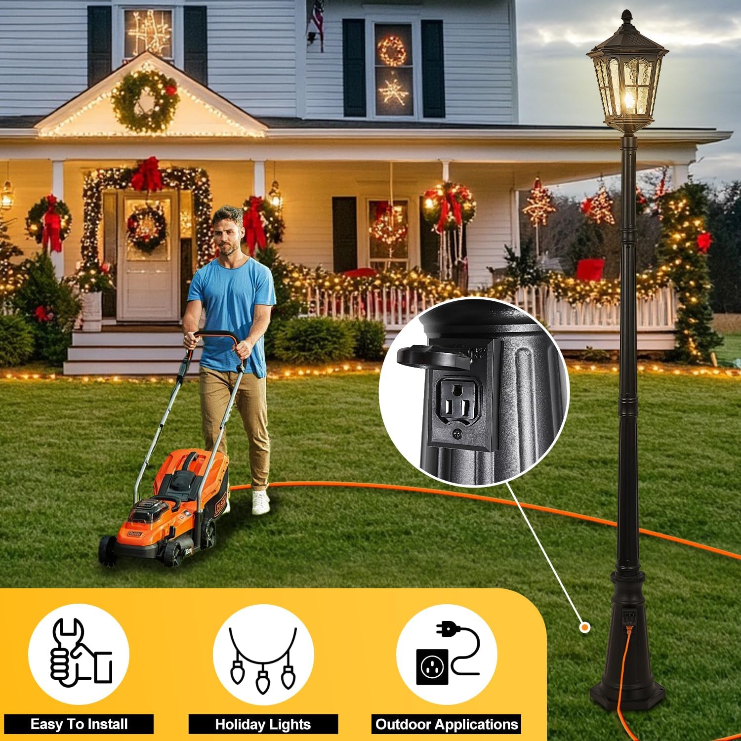 Wodoodporna zewnętrzna lampa s – Outdoor Lighting No Outlet recenzja i cena
