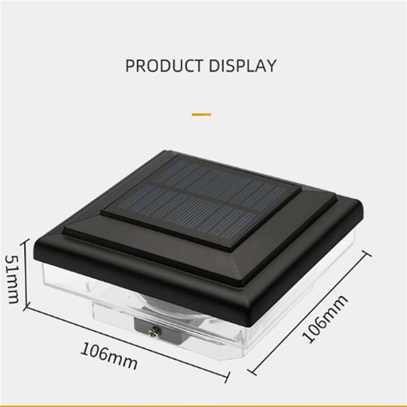 Lampa solarna na słupek B14C 2 – Post Cap Light recenzja i cena