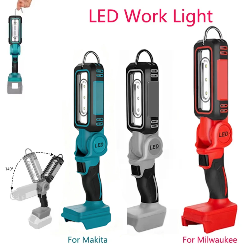 Lampa robocza LED bezprzewodow – Outdoor Lighting Milwaukee recenzja i cena