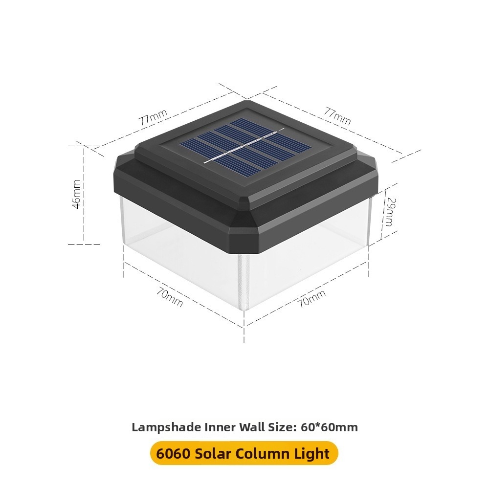 Wodoodporna lampa solarna LED  – Post Cap Light recenzja i cena