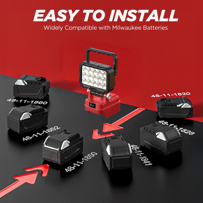 Przenośna lampa robocza do uży – Outdoor Lighting Milwaukee recenzja i cena