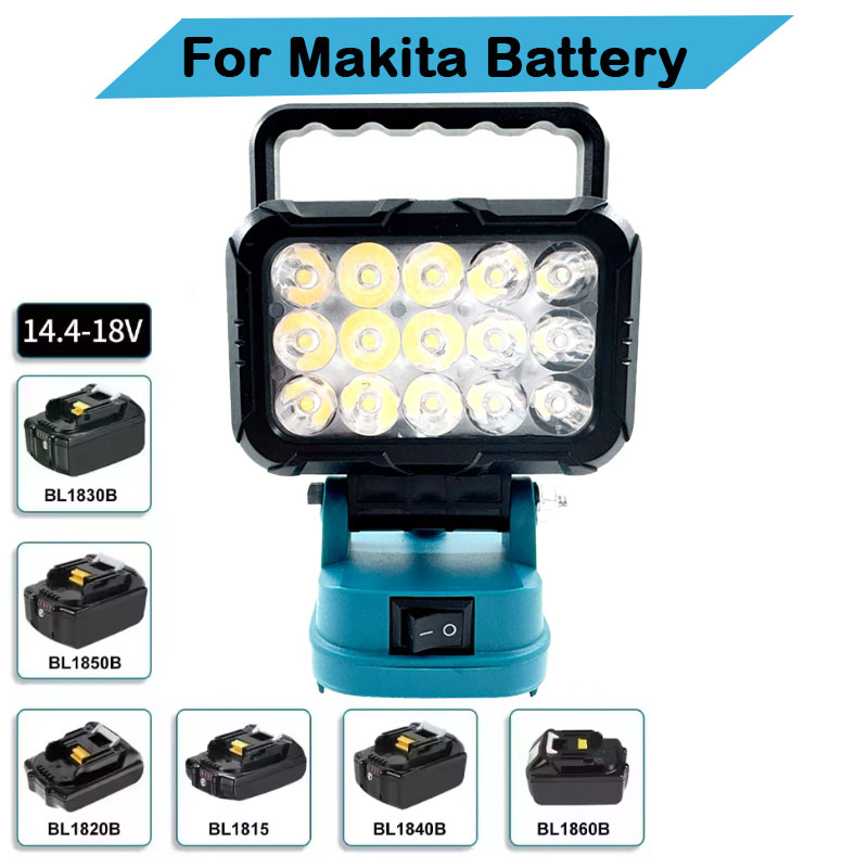 Lampa robocza LED Makita 3/4 c – Outdoor Lighting Milwaukee recenzja i cena