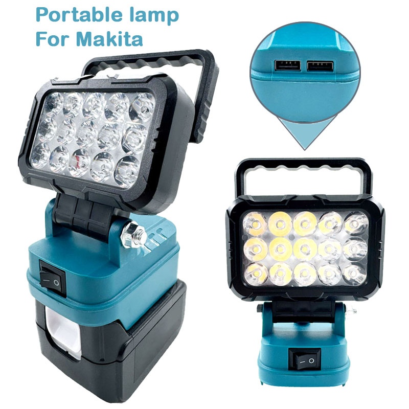 Lampa robocza LED Makita 3/4 c – Outdoor Lighting Milwaukee recenzja i cena