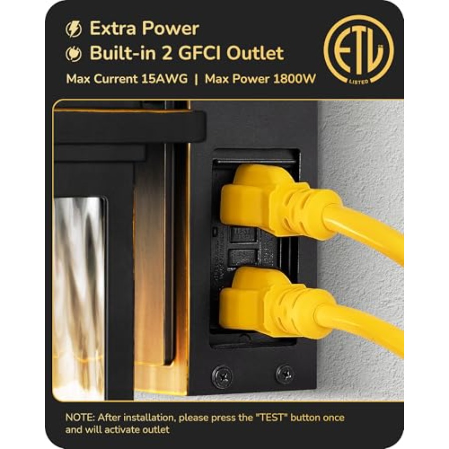 Zewnętrzna lampa ścienna z gni – Outdoor Lighting No Outlet recenzja i cena