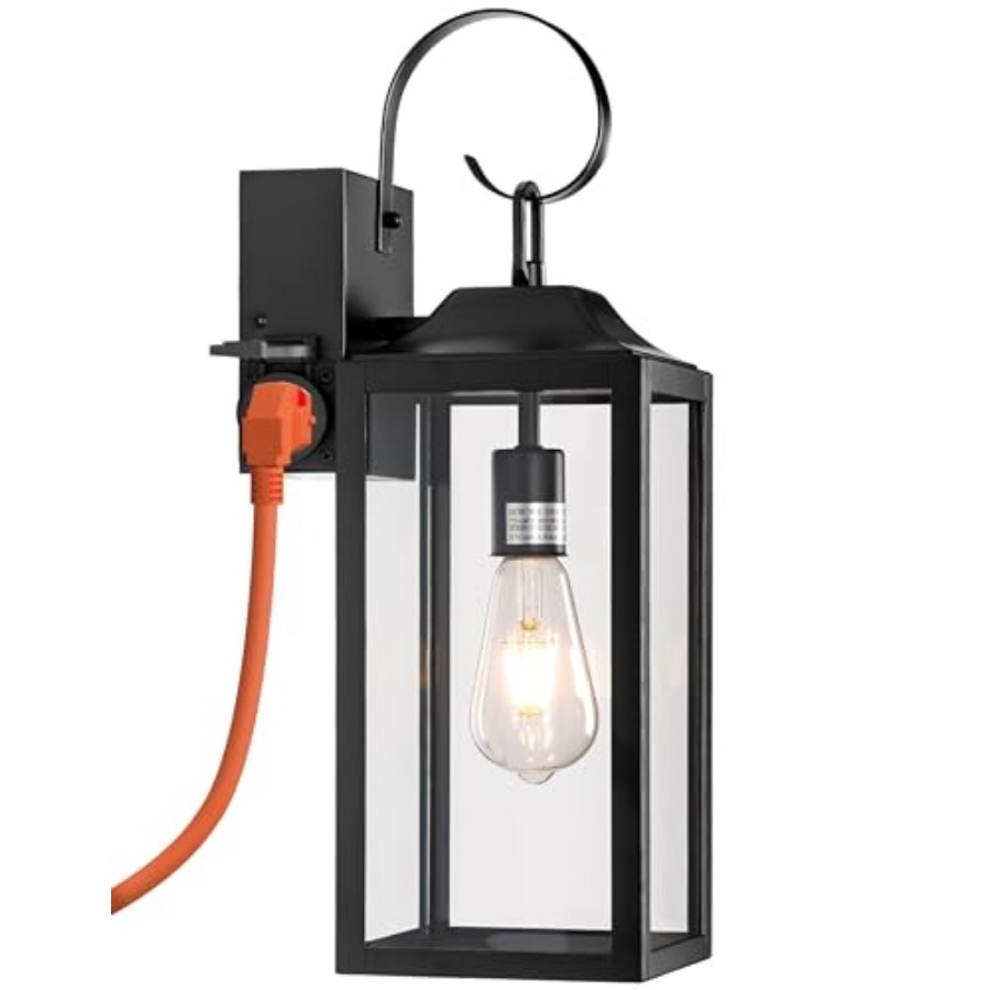 Duża lampa zewnętrzna 19 cali  – Outdoor Lighting No Outlet recenzja i cena