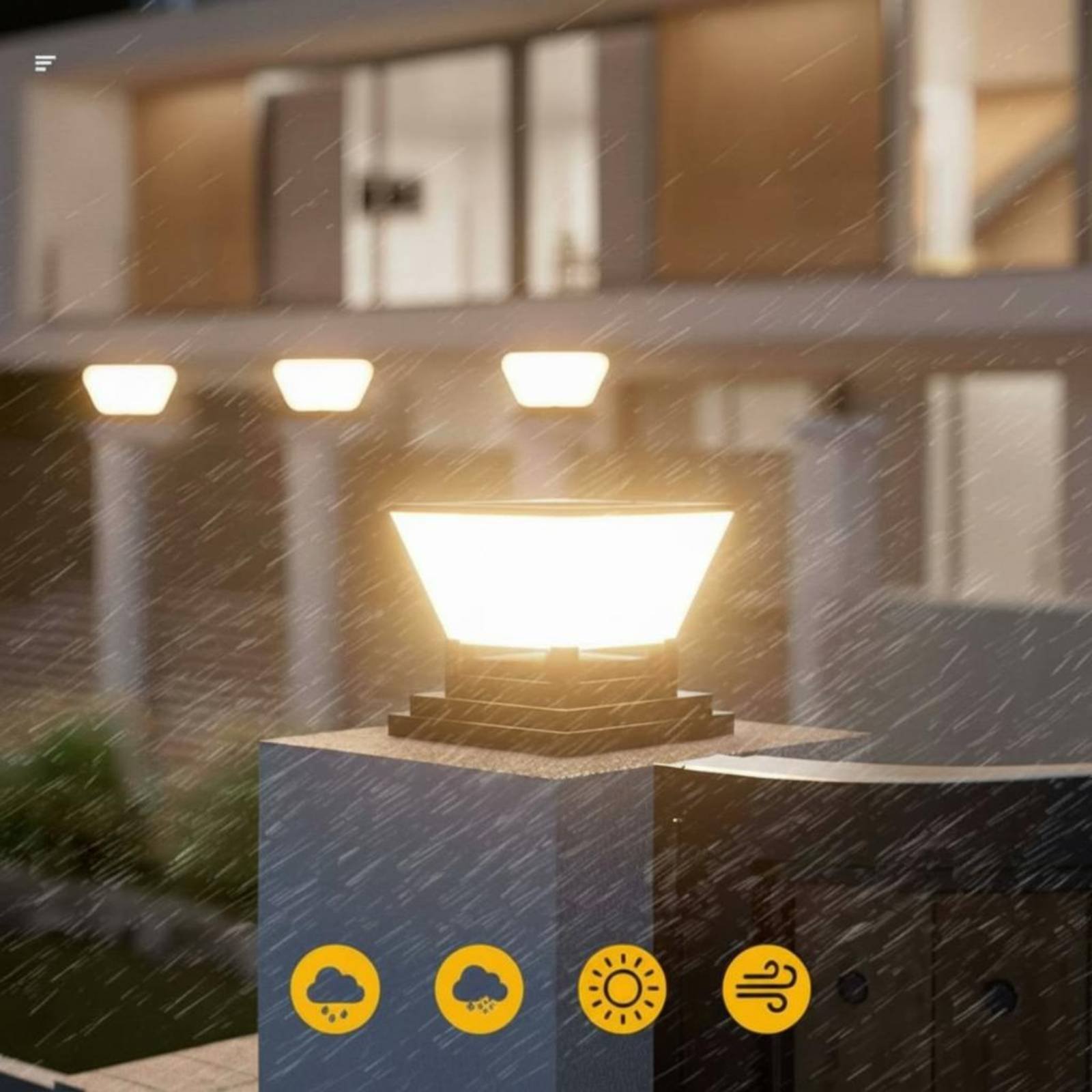 Solarna lampa słoneczna do ogr – Post Cap Light recenzja i cena